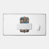 Amerikaanse Motorfiets  Bureaumat (Keyboard & Muis)