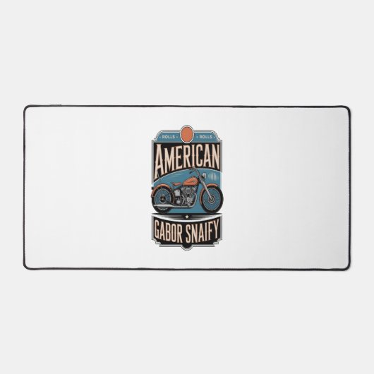 Amerikaanse Motorfiets  Bureaumat (Voorkant)