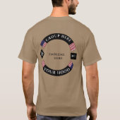 AMERIKAANSE MOTORFIETS ROCKER T-SHIRT (Achterkant)