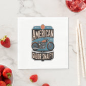 Amerikaanse Motorfiets  Servet (Insitu)