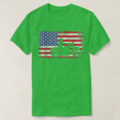 Amerikaanse motorfiets T-Shirt (Design voorkant)