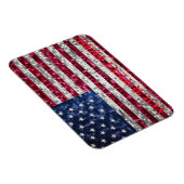 Amerikaanse mozaïekvlag magneet (Rechterzijde)