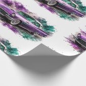 Amerikaanse Muscle Car Inpakpapier (Hoek)