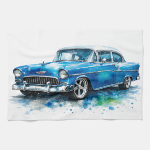 Amerikaanse Muscle Car Keukendoek Theedoek