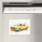 Amerikaanse Muscle Car Magneet (Insitu (Vaatwasser))