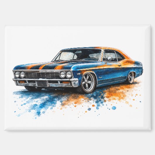 Amerikaanse Muscle Car Magneet (Voorkant)