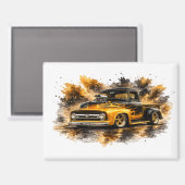 Amerikaanse Muscle Car Magneet (Voorkant / Achterkant)