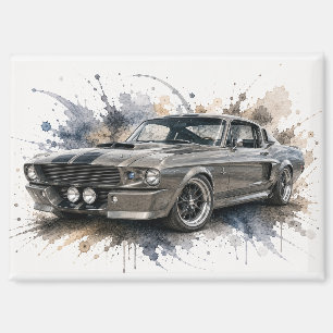 Amerikaanse Muscle Car Magneet