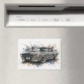Amerikaanse Muscle Car Magneet (Insitu (Vaatwasser))