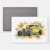 Amerikaanse Muscle Car Magneet (Voorkant / Achterkant)