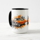 Amerikaanse Muscle Car Mok (Voorkant links)