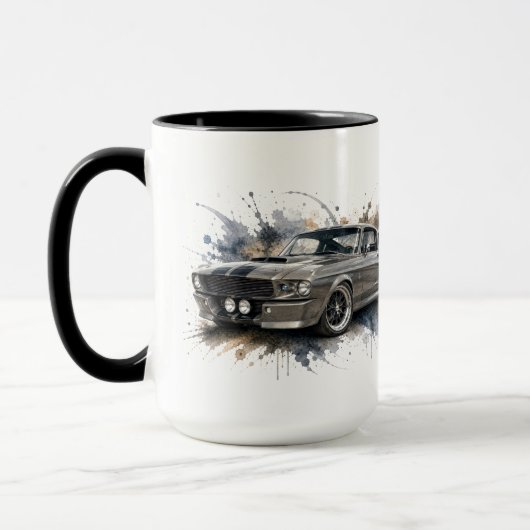 Amerikaanse Muscle Car Mok (Links)