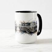 Amerikaanse Muscle Car Mok (Voorkant rechts)