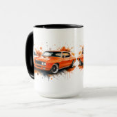 Amerikaanse Muscle Car Mok (Voorkant links)