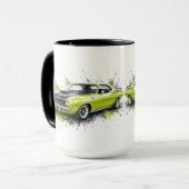 Amerikaanse Muscle Car Mok (Voorkant links)