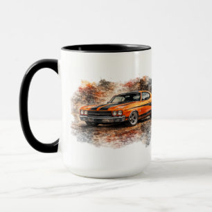 Amerikaanse Muscle Car Mok