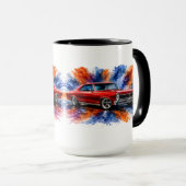 Amerikaanse Muscle Car Mok (Voorkant rechts)