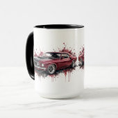 Amerikaanse Muscle Car Mok (Voorkant links)