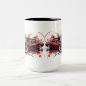 Amerikaanse Muscle Car Mok (Midden)