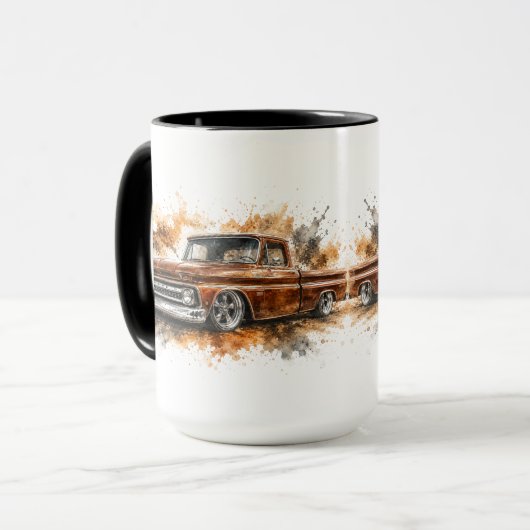 Amerikaanse Muscle Car Mok (Voorkant links)