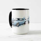 Amerikaanse Muscle Car Mok (Voorkant links)
