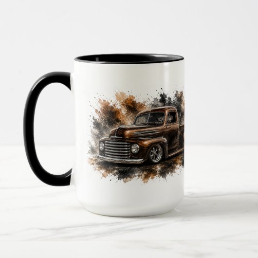 Amerikaanse Muscle Car Mok (Links)