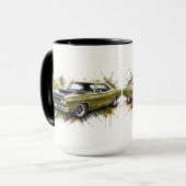 Amerikaanse Muscle Car Mok (Voorkant links)