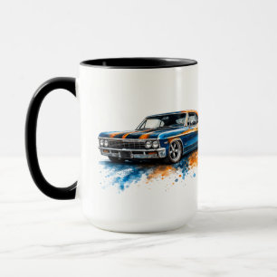Amerikaanse Muscle Car Mok