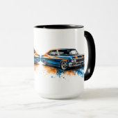 Amerikaanse Muscle Car Mok (Voorkant rechts)
