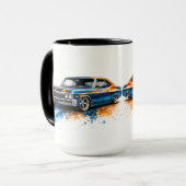 Amerikaanse Muscle Car Mok (Voorkant links)