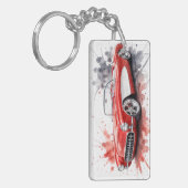 Amerikaanse Muscle Car Sleutelhanger (Voorkant Links)