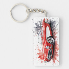Amerikaanse Muscle Car Sleutelhanger