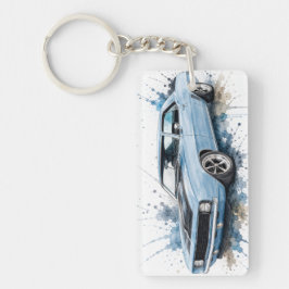 Amerikaanse Muscle Car Sleutelhanger