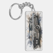 Amerikaanse Muscle Car Sleutelhanger (Voorkant Links)