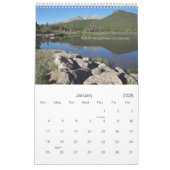 Amerikaanse National Parks Calendar Kalender (Jan 2026)