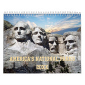 Amerikaanse National Parks Calendar Kalender (Hoes)