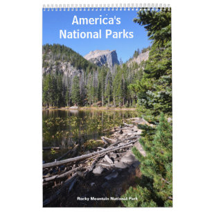 Amerikaanse National Parks Calendar Kalender