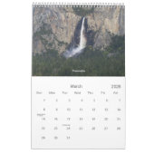 Amerikaanse National Parks Calendar Kalender (Mar 2026)