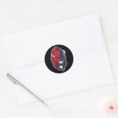 Amerikaanse Nationale Bizon Ronde Sticker (Envelop)