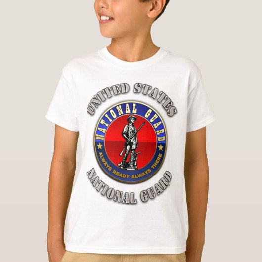 Amerikaanse Nationale Garde T-shirt (Voorkant)