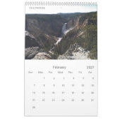 Amerikaanse nationale parken in het westen kalender (Feb 2027)