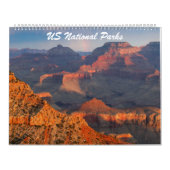 Amerikaanse nationale parken kalender (Hoes)