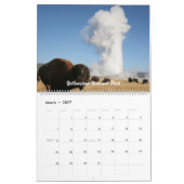 Amerikaanse nationale parken kalender (Mar 2027)