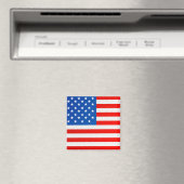 Amerikaanse nationale vlag magneet (Insitu (Vaatwasser))