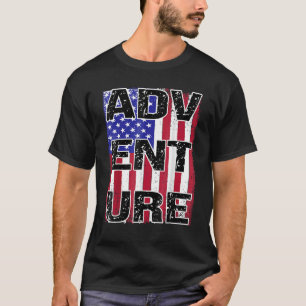 Amerikaanse Natuur voor patriottisch reizen - avon T-shirt