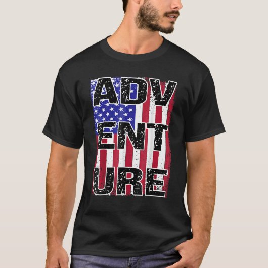 Amerikaanse Natuur voor patriottisch reizen - avon T-shirt (Voorkant)