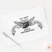 Amerikaanse Navy Aircrew Fotograaf Sticker (Envelop)