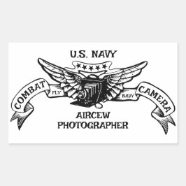 Amerikaanse Navy Aircrew Fotograaf Sticker