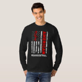 Amerikaanse Neanderthaler Amerikaanse Amerikaanse T-shirt (Voorkant volledig)
