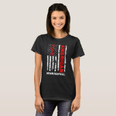 Amerikaanse Neanderthaler Amerikaanse Amerikaanse T-shirt (Voorkant volledig)